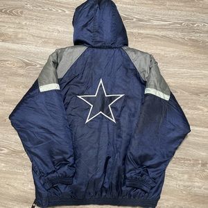 Vintage Dallas cowboys puffer jacket XL